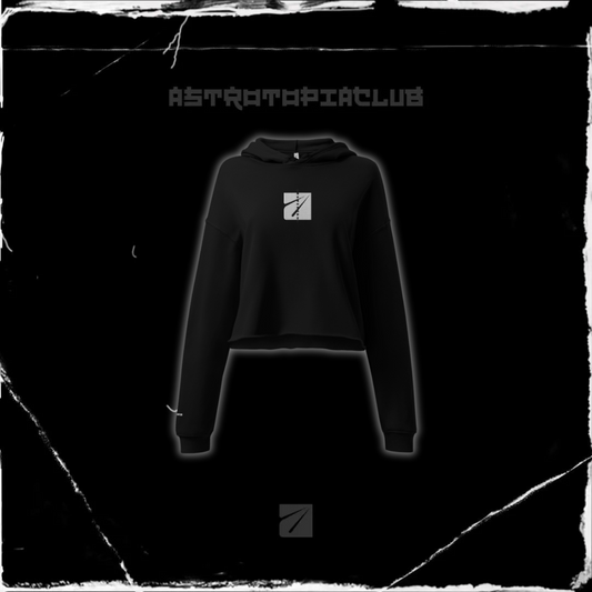 Cropped-Hoodie - Dark Variants - Light Print