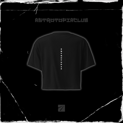 Crop-Tee - Dark Variant - Light Print