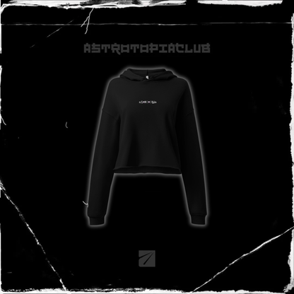 Cropped-Hoodie - XvX Edition - Dark Variants - Light Print