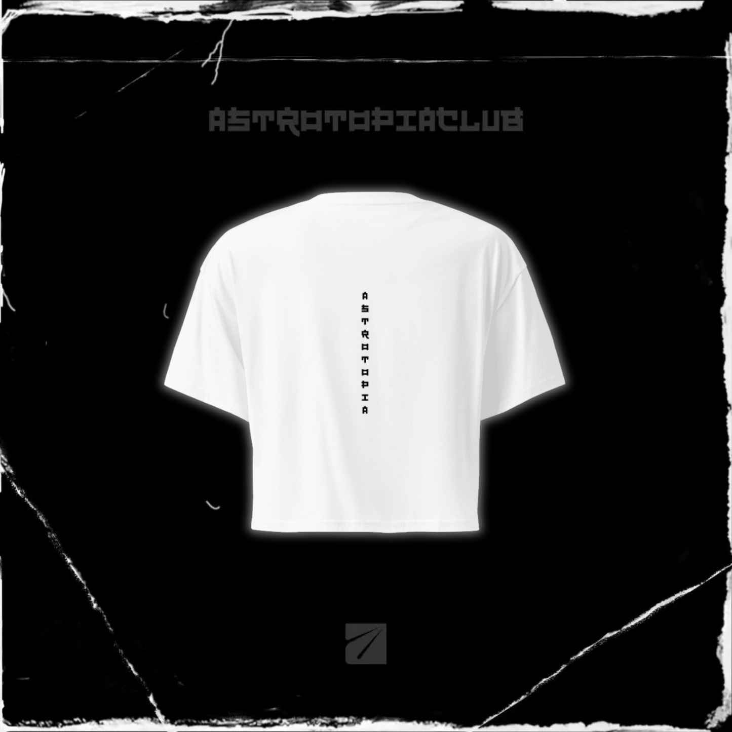 Crop-Tee - Light Variant - Dark Print