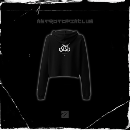 Cropped-Hoodie - XvX Edition - Dark Variants - Light Print